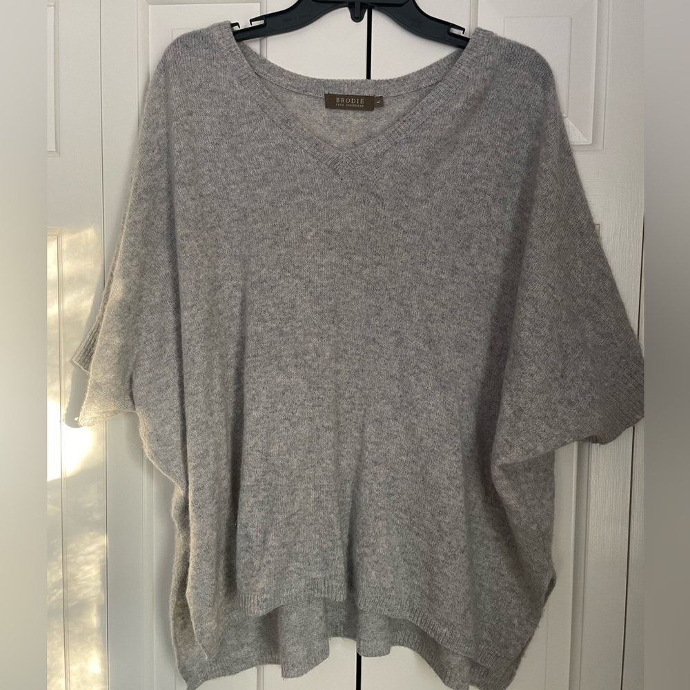 Brodie Cashmere Gray Sweater